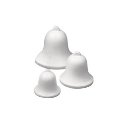 Styropor klok 9cm met hangertje