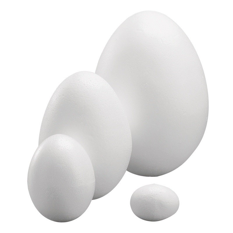 Styropor ei  8cm            per stuk