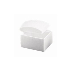 Styropor doos 2-delig 12,5 x 12,5 x 8,5 cm