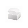 Styropor doos 2-delig 12,5 x 12,5 x 8,5 cm
