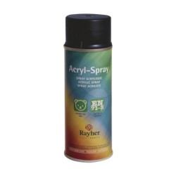 Acryl- spray   200ml. antraciet