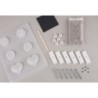 Sieraad beton decoknoppen - set !