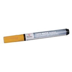Textielmarker dekkend/2-4mm geel