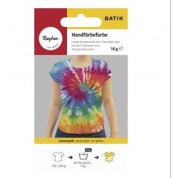 Batikverf  zonnegeel