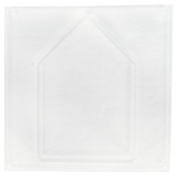 Gietvorm huis 1st  16 x 23,5 cm