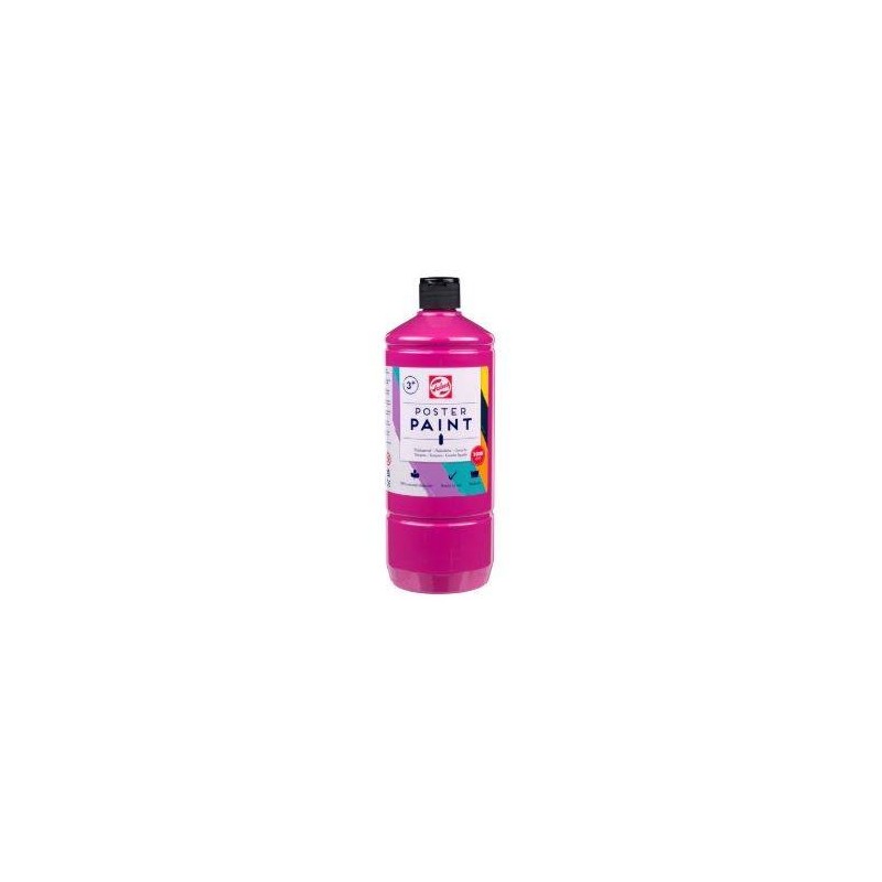 Talens PLAKKAATVERF 1L Donker ROSE