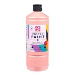 Talens PLAKKAATVERF 1L Roze beige