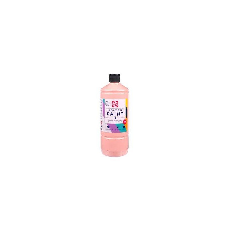 Talens PLAKKAATVERF 1L Roze beige