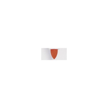 Textielstift dik oranje           34