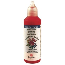 WINDOW-COLORglasv/80ml/vuurrood280