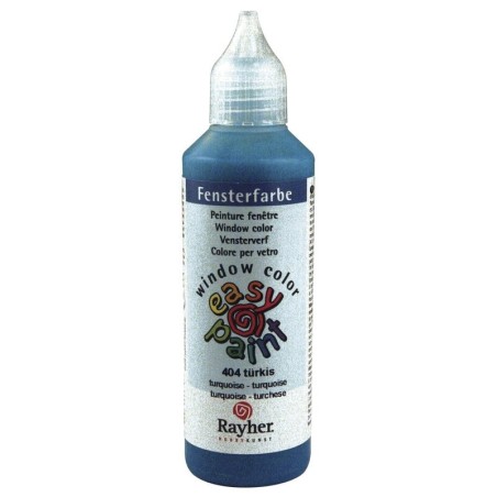 WINDOW-COLORglasv/80ml/turquois404