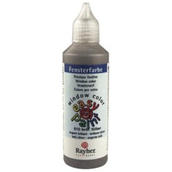 WINDOW-COLORglasv/80ml/zilver610