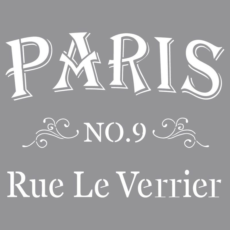 Sjabloon Rue le Verrier Paris