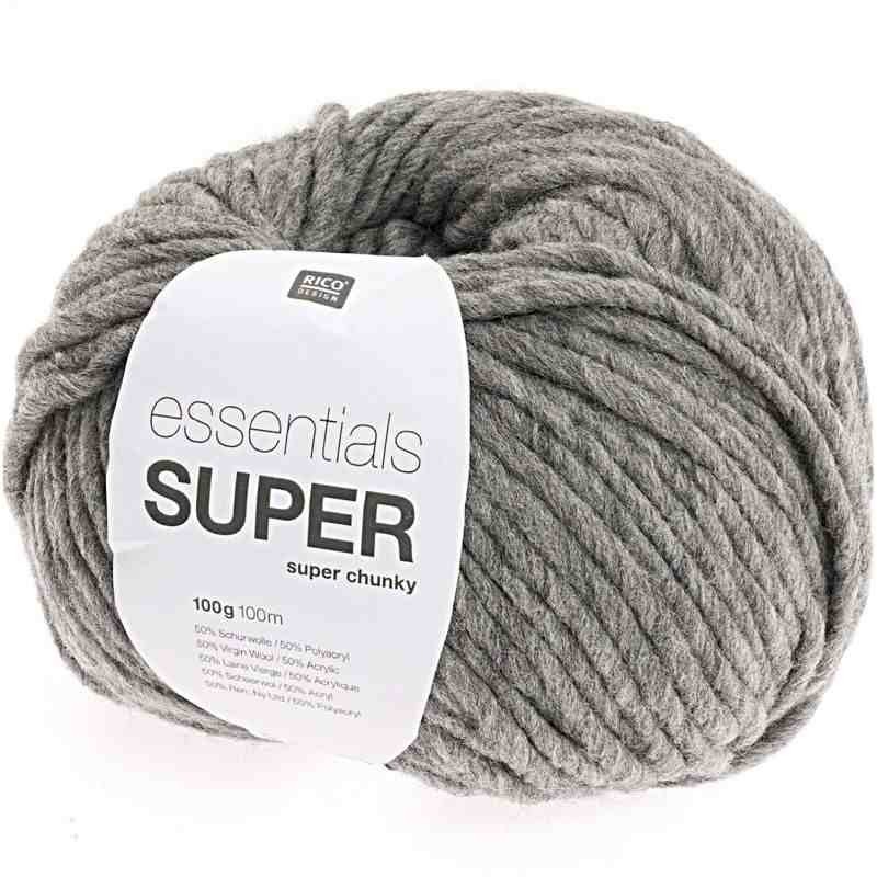 ESSENTIALSSUPERSUPERCHUNKY028muisgrijs100gr