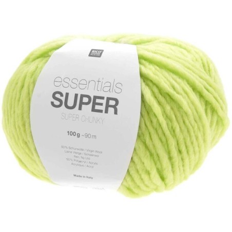ESSENTIALSSUPERSUPERCHUNKY 048  Neon Geel100gr