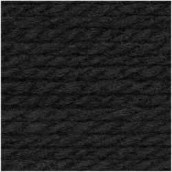CREATIVE SOFT WOOL ARAN 018 NOIR 100 gr