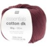 ESSENTIALSCOTTON114 Wine red50gr.