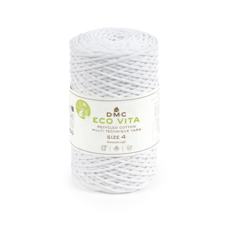 COTON RECYCLE NOVA VITA 4MM 100 250 GR C