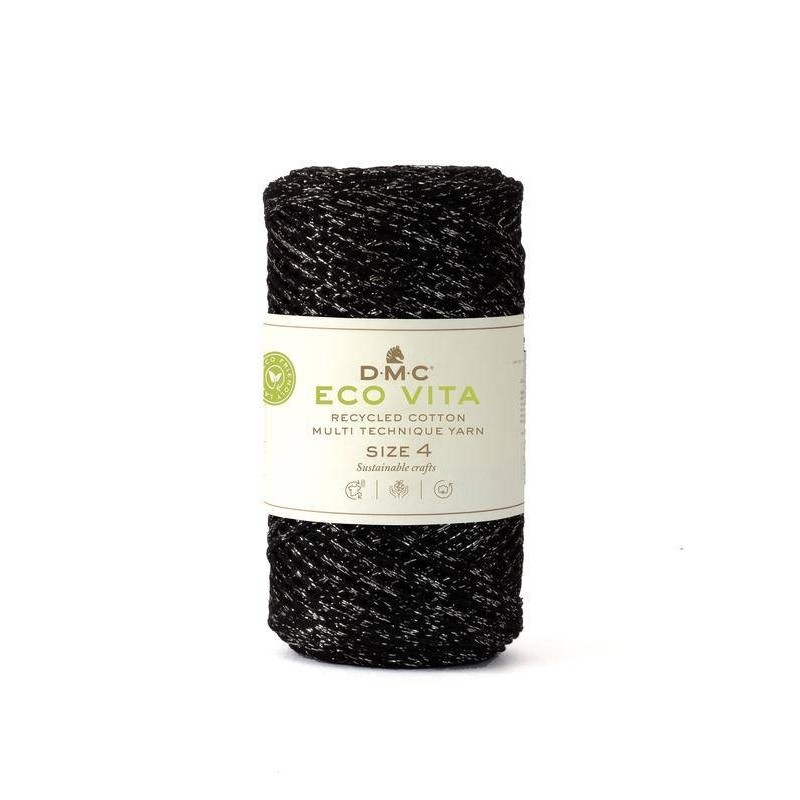 COTON RECYCLE ECO VITA XMAS 4MM 721  250 GR