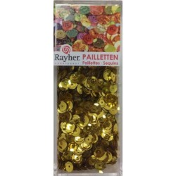 Cuvetten 6mm 4000st Goud         06