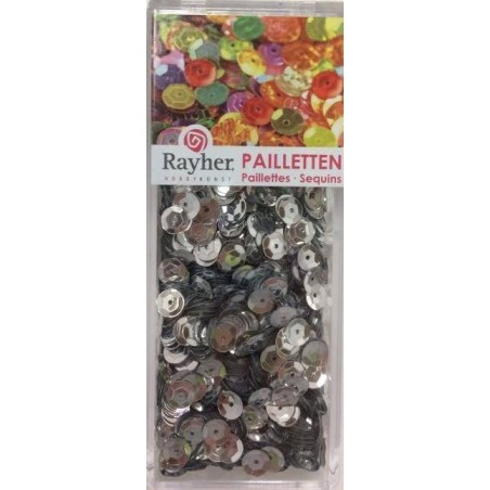 Cuvetten 6mm 4000st Zilver       22
