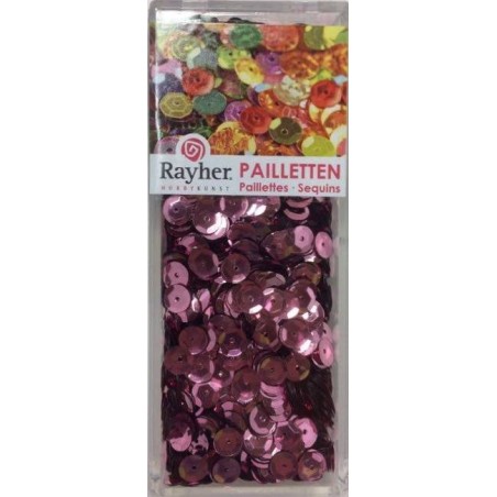 Cuvetten 6mm 4000st Oudroze      36