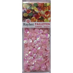 Cuvetten 6mm 4000st Iriserend roze