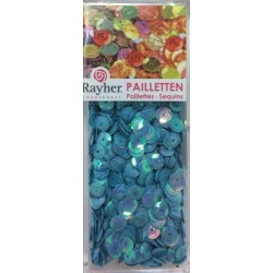 Cuvetten 6mm 4000st Iriserend blauw