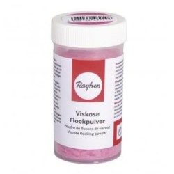 Viscose vlokken  baby roze