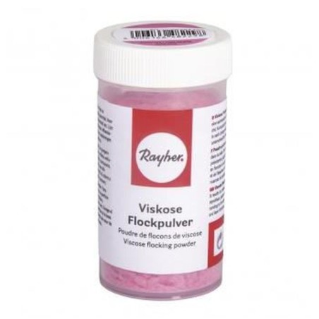 Viscose vlokken  baby roze