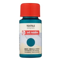 TAC textielverf 50 ml Smaragdgroen 6023