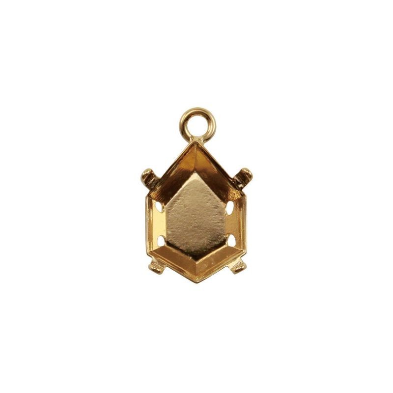 Setting for Jewel Mold Mini Hexagon E 8 x 11mm