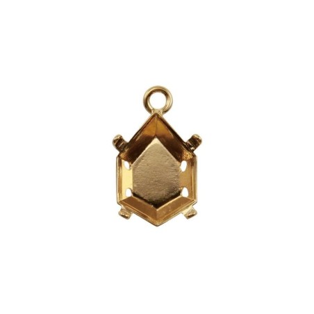 Setting for Jewel Mold Mini Hexagon E 8 x 11mm