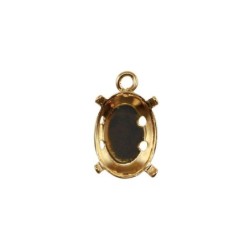 Setting for Jewel Mold Mini Oval K 8 x10mm