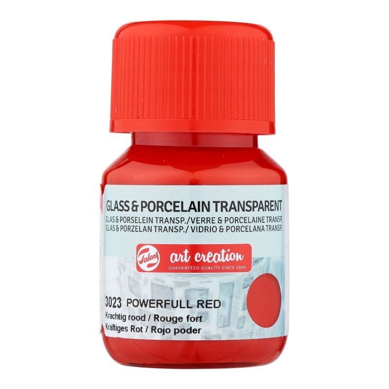 Verf voor Glass & Porcelain Transparent 30 ml Krac