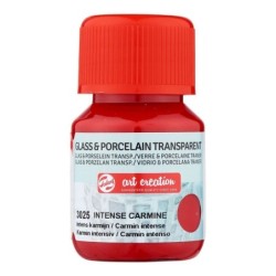 Verf voor glas & porselein Transparant  30 ml Inte