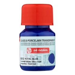 Verf voor glas & porselein Transparant  30 ml Koni