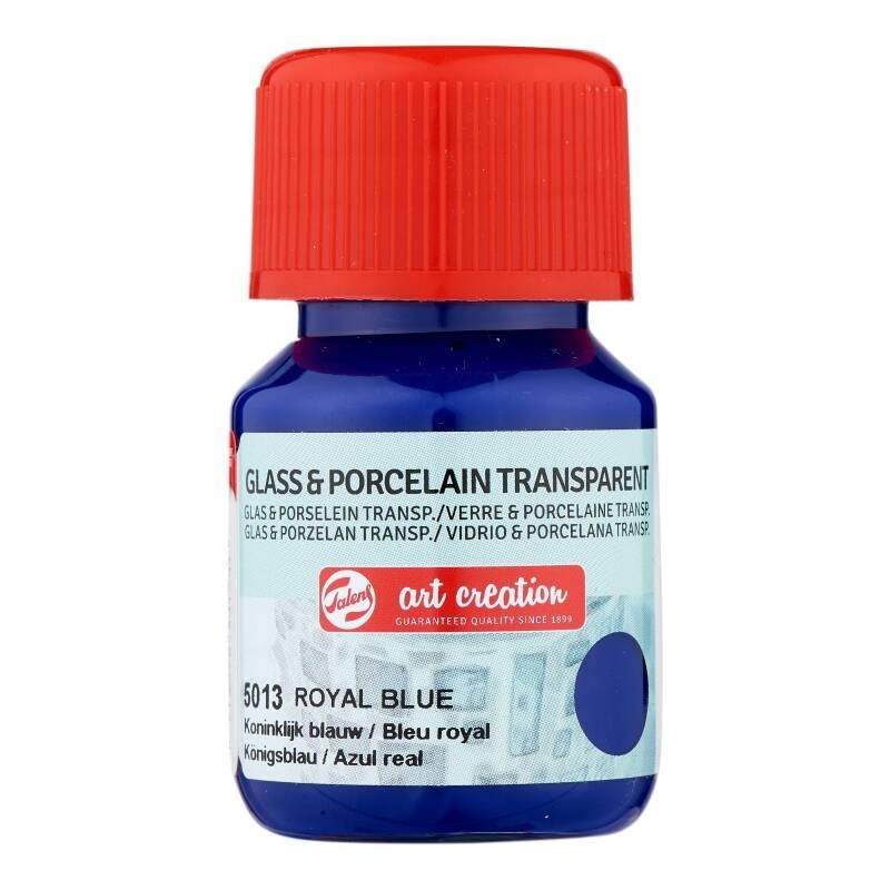 Verf voor glas & porselein Transparant  30 ml Koni