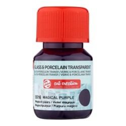 Verf voor glas & porselein Transparant  30 ml Magi