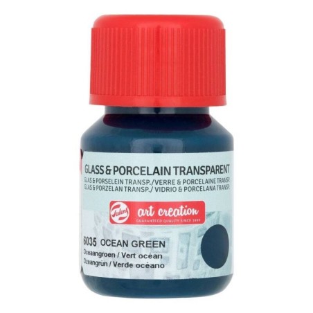 Verf voor glas & porseleinTransparent 30 ml Oceaan