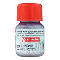 Verf voor glas & porselein Transparant  30 ml Blin