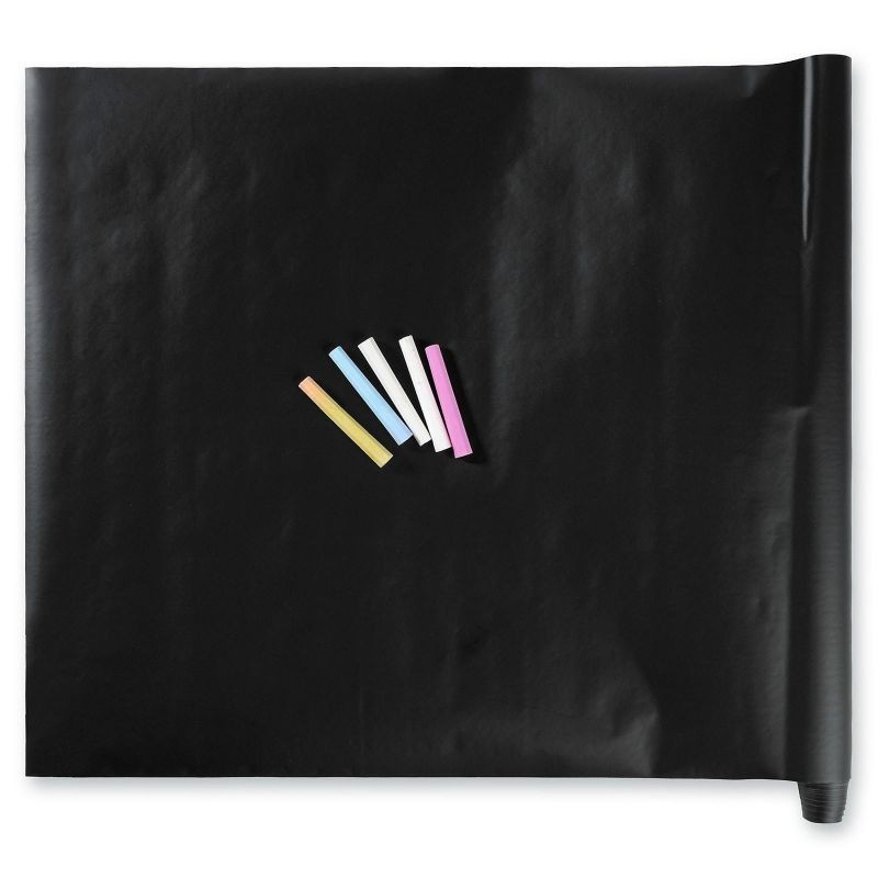 BLACKBOARD TAFELFOLIE 45X200CM zwart