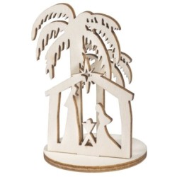 Houten steekdelen kribbe