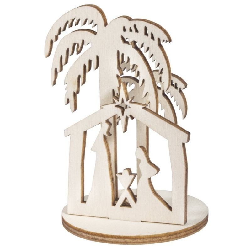 Houten steekdelen kribbe