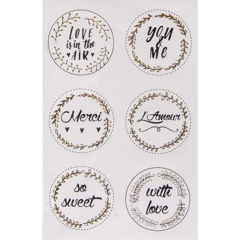 Sticker Love, 3,5cm