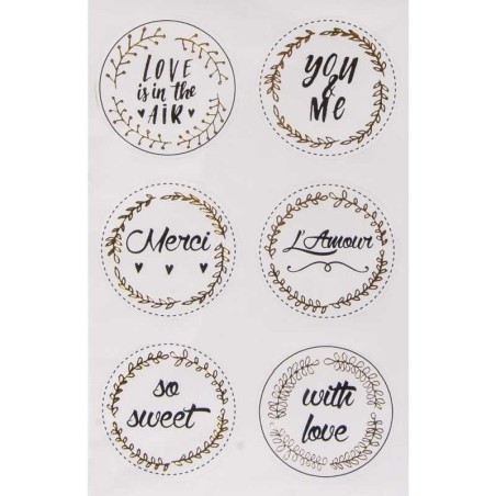 Sticker Love, 3,5cm
