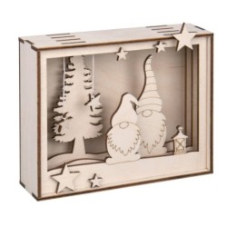 Houten bouwset lijst, FSC Mix Credit naturel