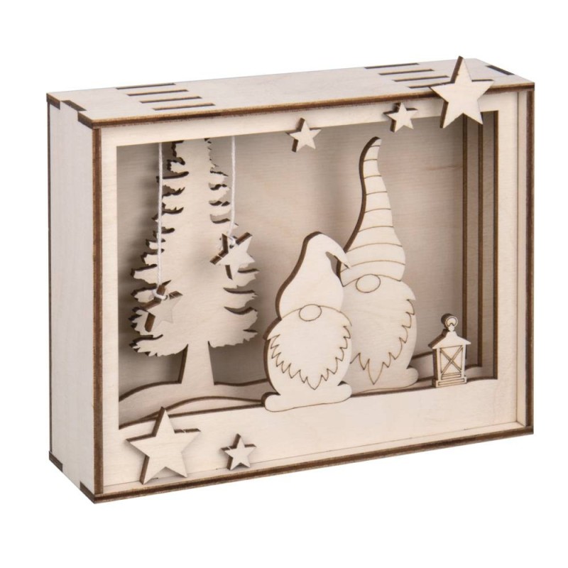 Houten bouwset lijst, FSC Mix Credit naturel