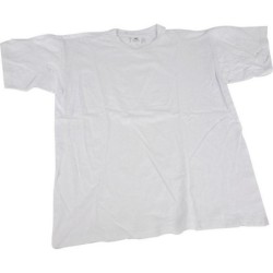 T-shirt wit M 52 cm breed ronde hals