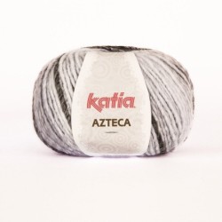 AZTECA 7801 zwart/grijs       100gr.